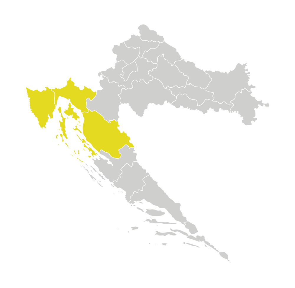 Istria e Quarnero la contea